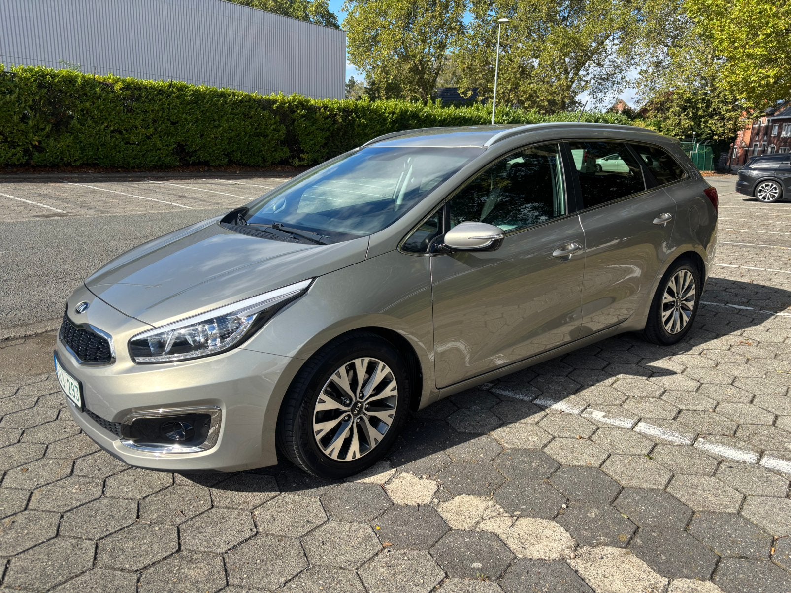 Prachtige Kia Ceed break benzine in nieuw staat met 45000 km, Argent ou Gris, Achat, Entreprise, Boîte manuelle
