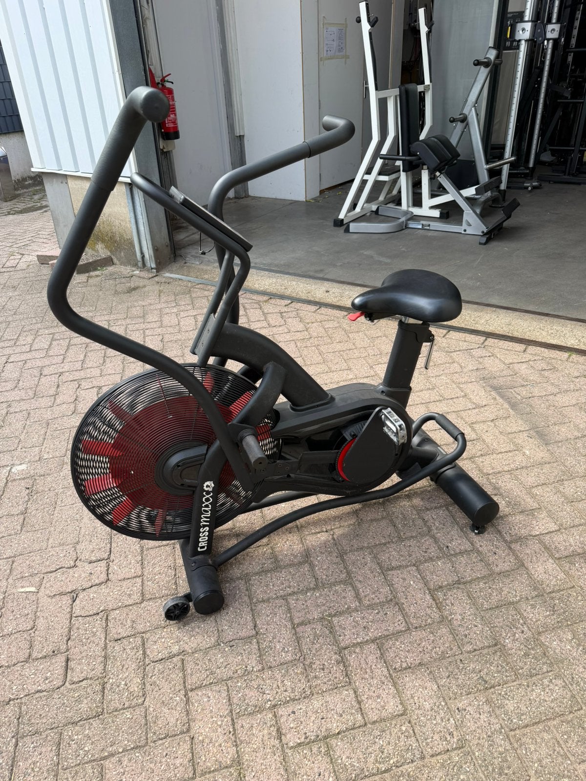 Crossmaxx Airbike, Ophalen, Gebruikt