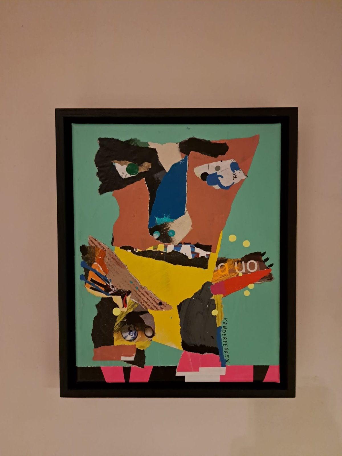 Klaas Vanderperren - Fonsie, Antiek en Kunst, Kunst | Schilderijen | Modern, Ophalen, Ingelijst