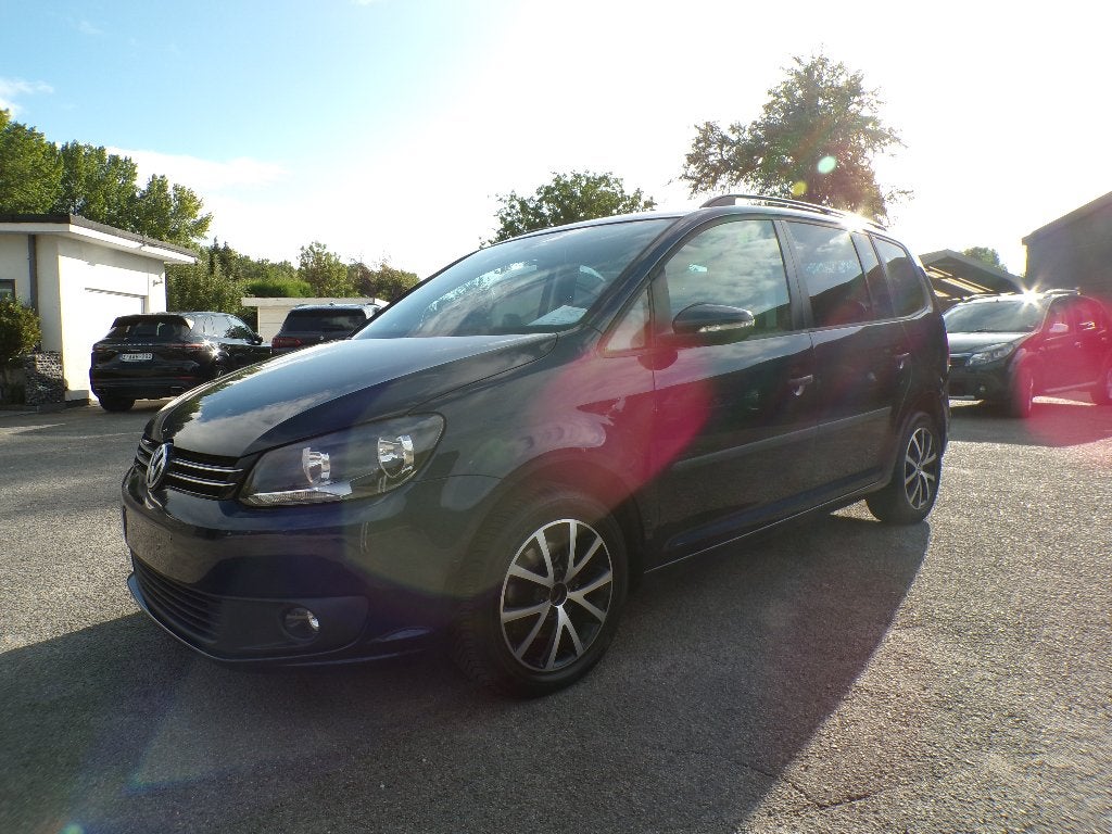 VW Touran 1.6TDi DSG Automatique/Navi/Pano Roof/7 places, Autos, Volkswagen, Euro 5, Achat, 7 places, Entretenue par le concessionnaire