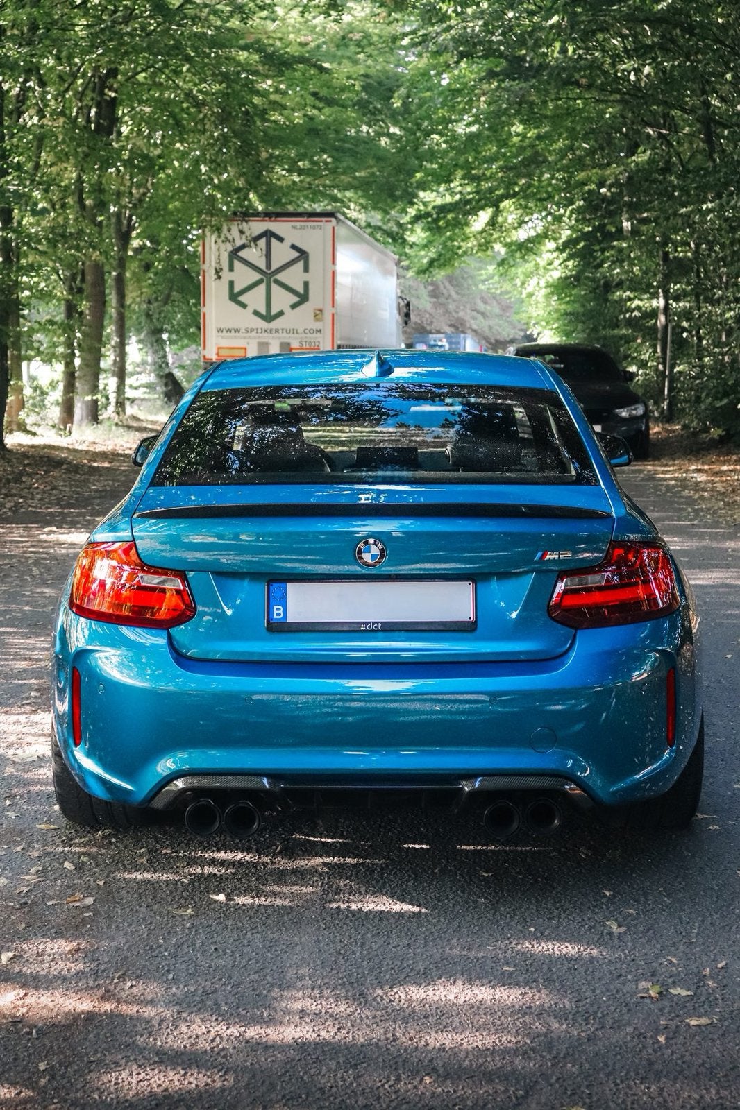 Bmw m2 f87, Auto's, BMW, Automaat, Achterwielaandrijving, 2 Reeks, Blauw