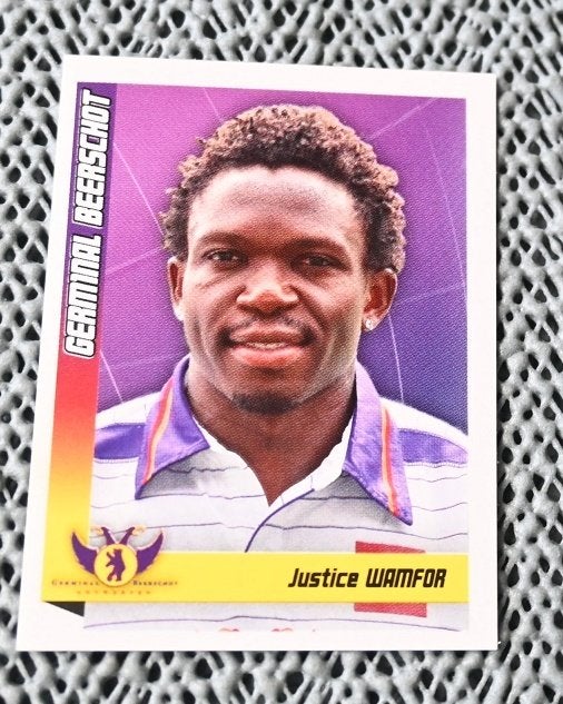 Panini Football 2011 Germinal Beerschot/Justice Wamfor, Envoi, Neuf, Affiche, Image ou Autocollant