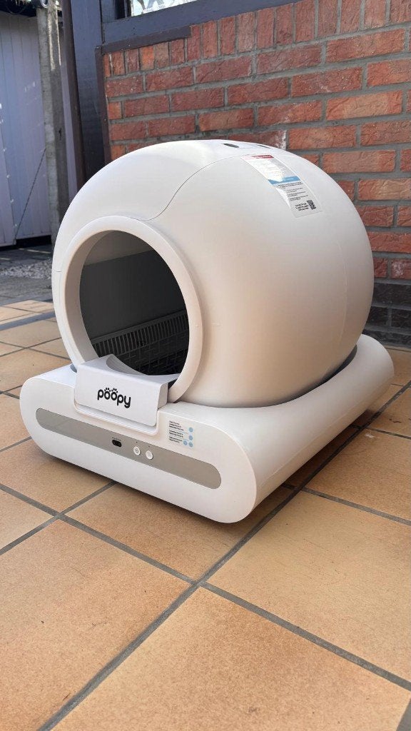 Poopy nano 2 - bac à litière automatique, Animaux & Accessoires, Enlèvement, Autonettoyant, Utilisé, Ouvert
