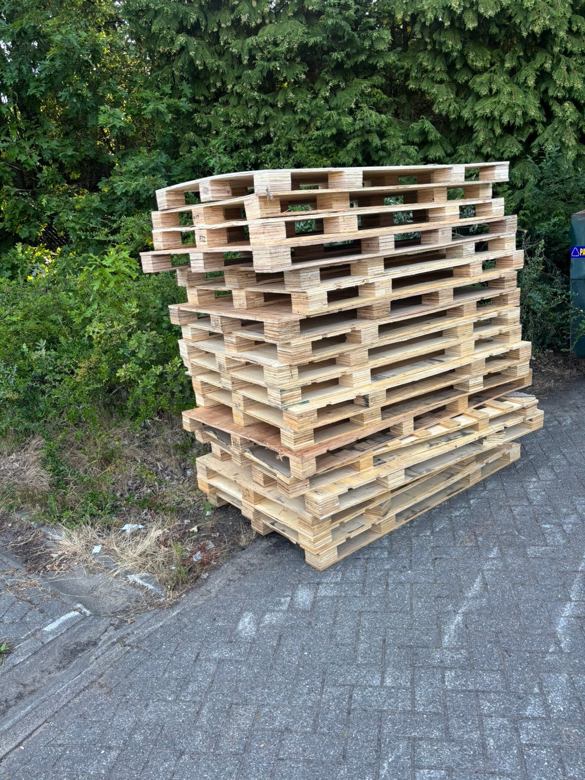 Palleten gratis, Ophalen, Zo goed als nieuw, Pallet
