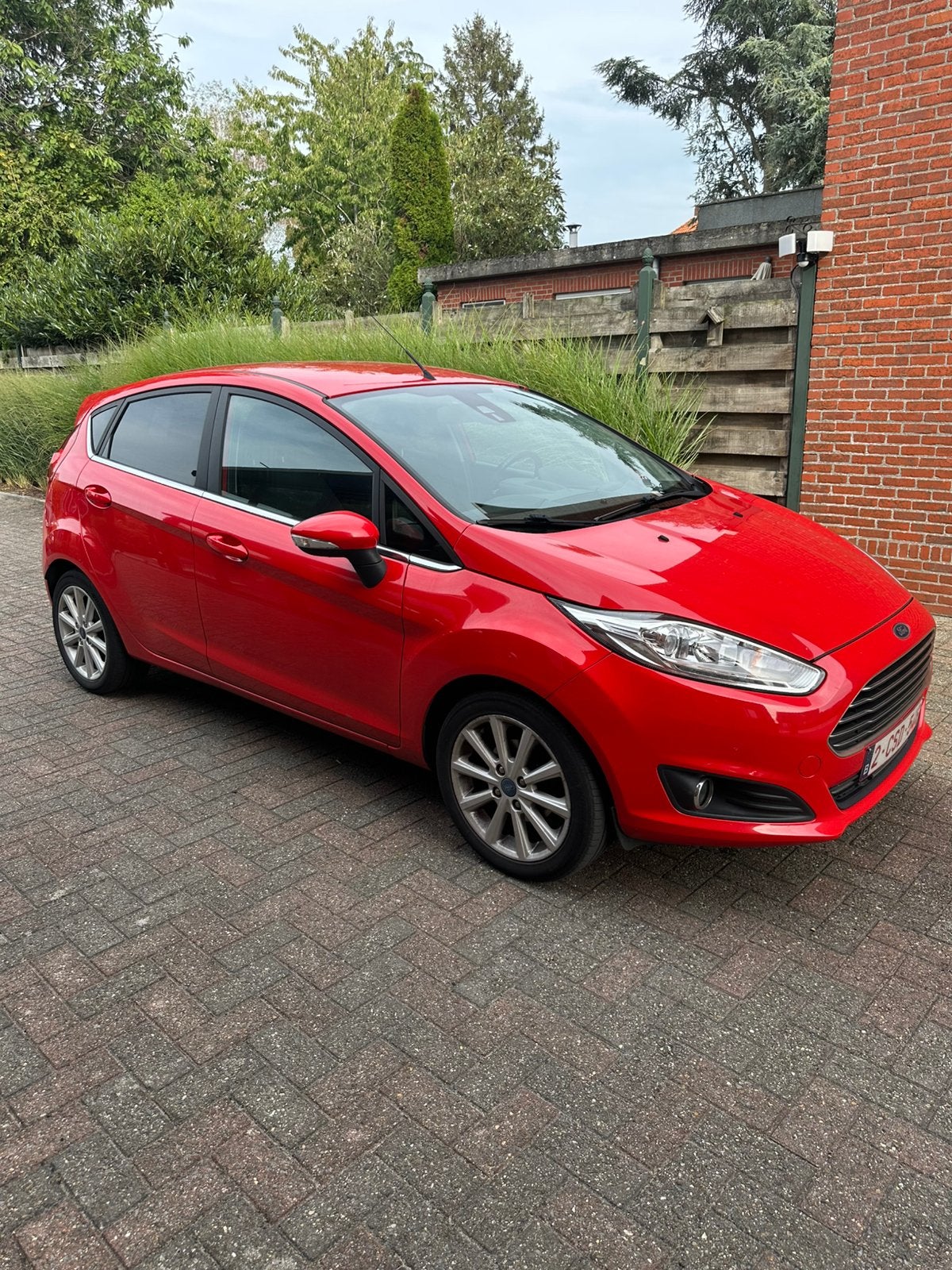2015 Ford Fiësta 1.5TDCi, Auto's, Voorwielaandrijving, Stof, Parkeersensor, 4 cilinders
