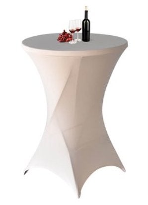 Staantafels met of zonder hoes te huur, Ophalen