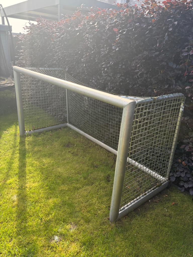 Aluminium Goal, Sport en Fitness, Voetbal, Ophalen, Zo goed als nieuw