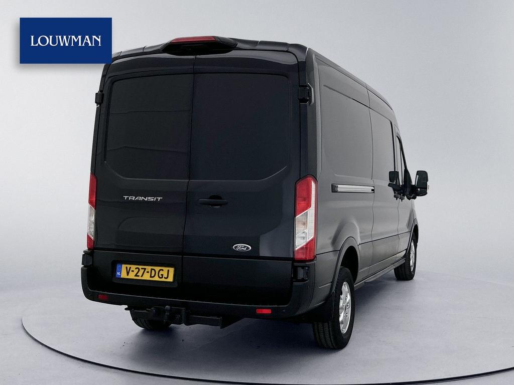 Ford Transit 350 2.0 TDCI L3H2 Limited Schuifdeur L+R 360 c, Automaat, 241 g/km, Parkeersensor, Zwart
