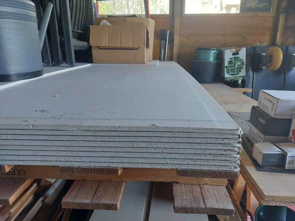 Knauf gyproc 4ak 13 mm 2600 1200. ( 8 stuks), Doe-het-zelf en Bouw, Ophalen
