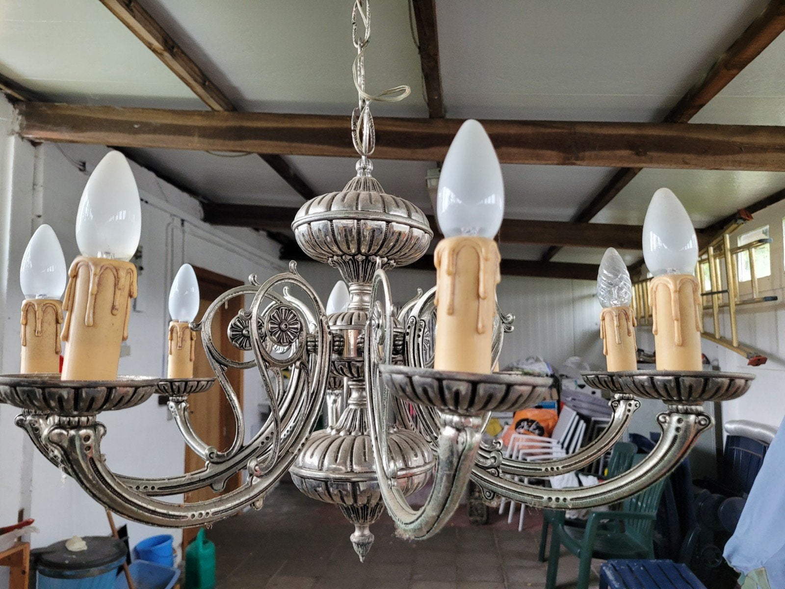 Luster, Huis en Inrichting, Lampen | Kroonluchters, Ophalen