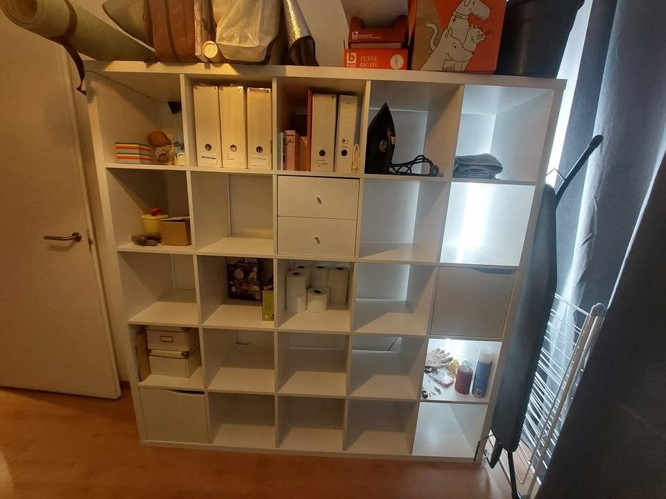 Kallax kast Ikea wit, Huis en Inrichting, Ophalen, Overige materialen, 150 tot 200 cm, Scandinavisch