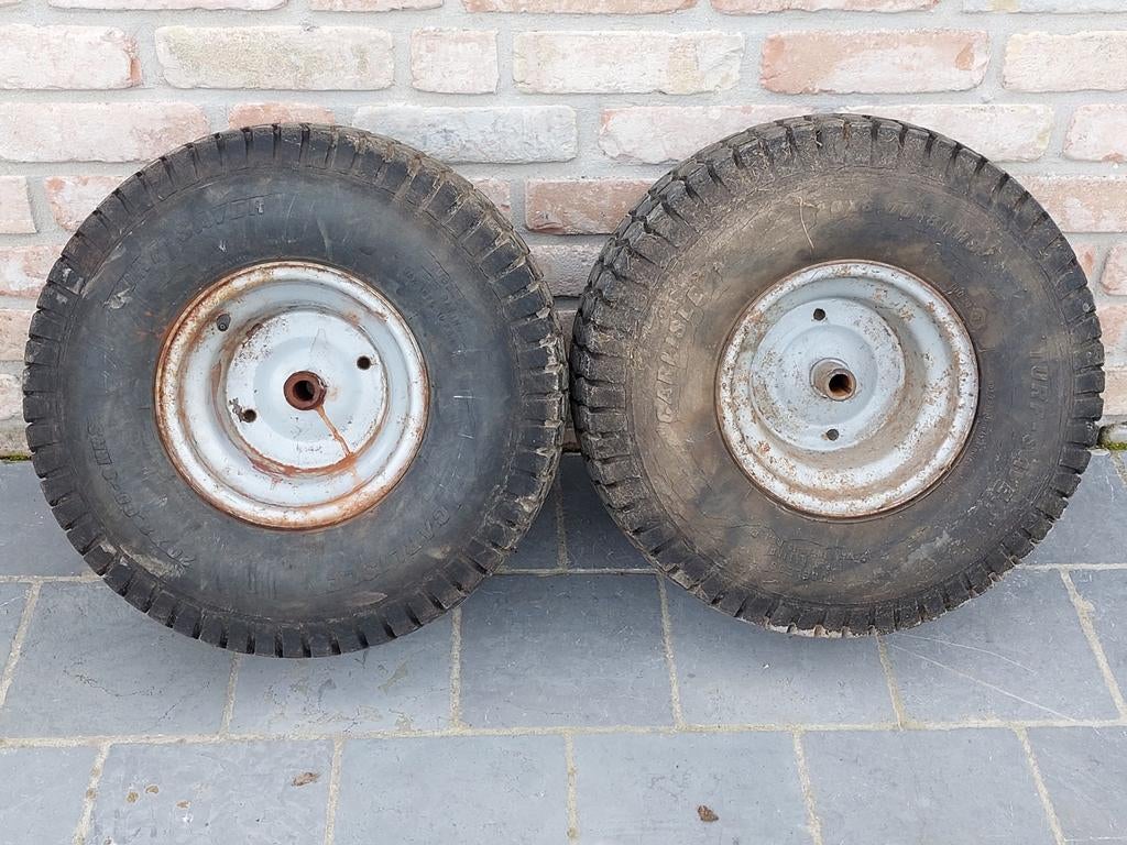 Wielen voor tractormaaiers zitmaaier, Ophalen