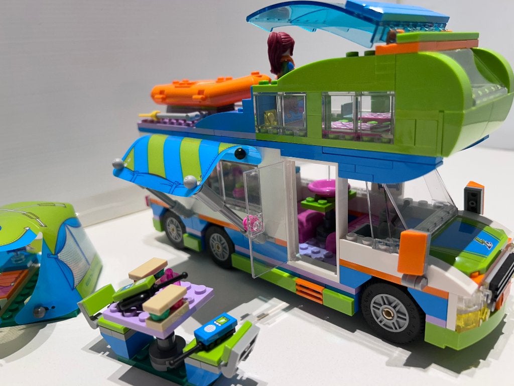 Lego Friends Mia's camper 41339, Enlèvement ou Envoi, Lego, Ensemble complet, Friends