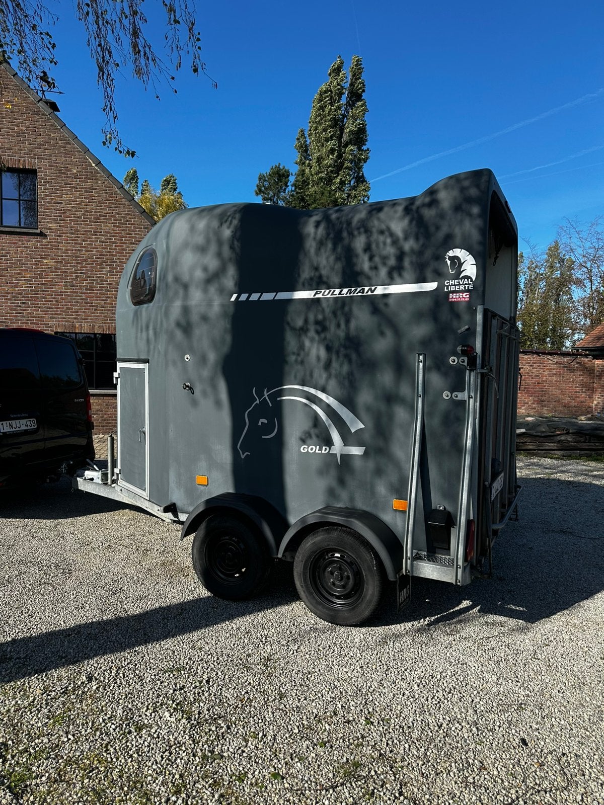 Cheval liberte 2012, Ophalen, Gebruikt, Polyester, 2-paards trailer