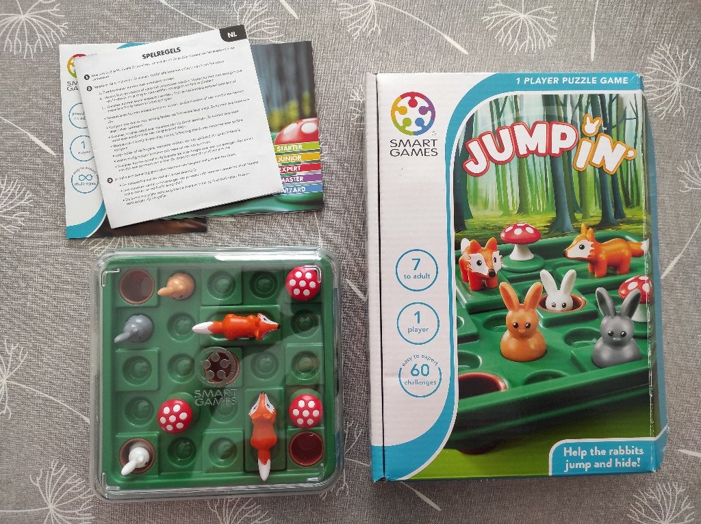 spel: jump in, Hobby & Loisirs créatifs, Jeux de société | Autre, Enlèvement ou Envoi, Utilisé