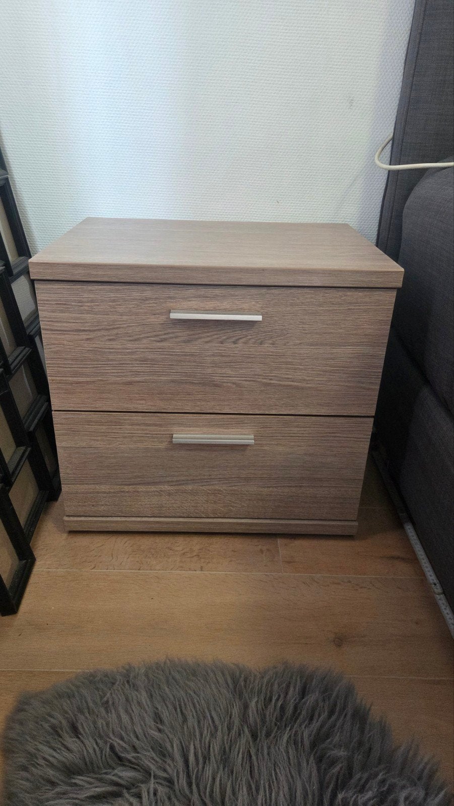 2 nachtkastjes, Ophalen, Zo goed als nieuw, 45 tot 65 cm, Minder dan 55 cm