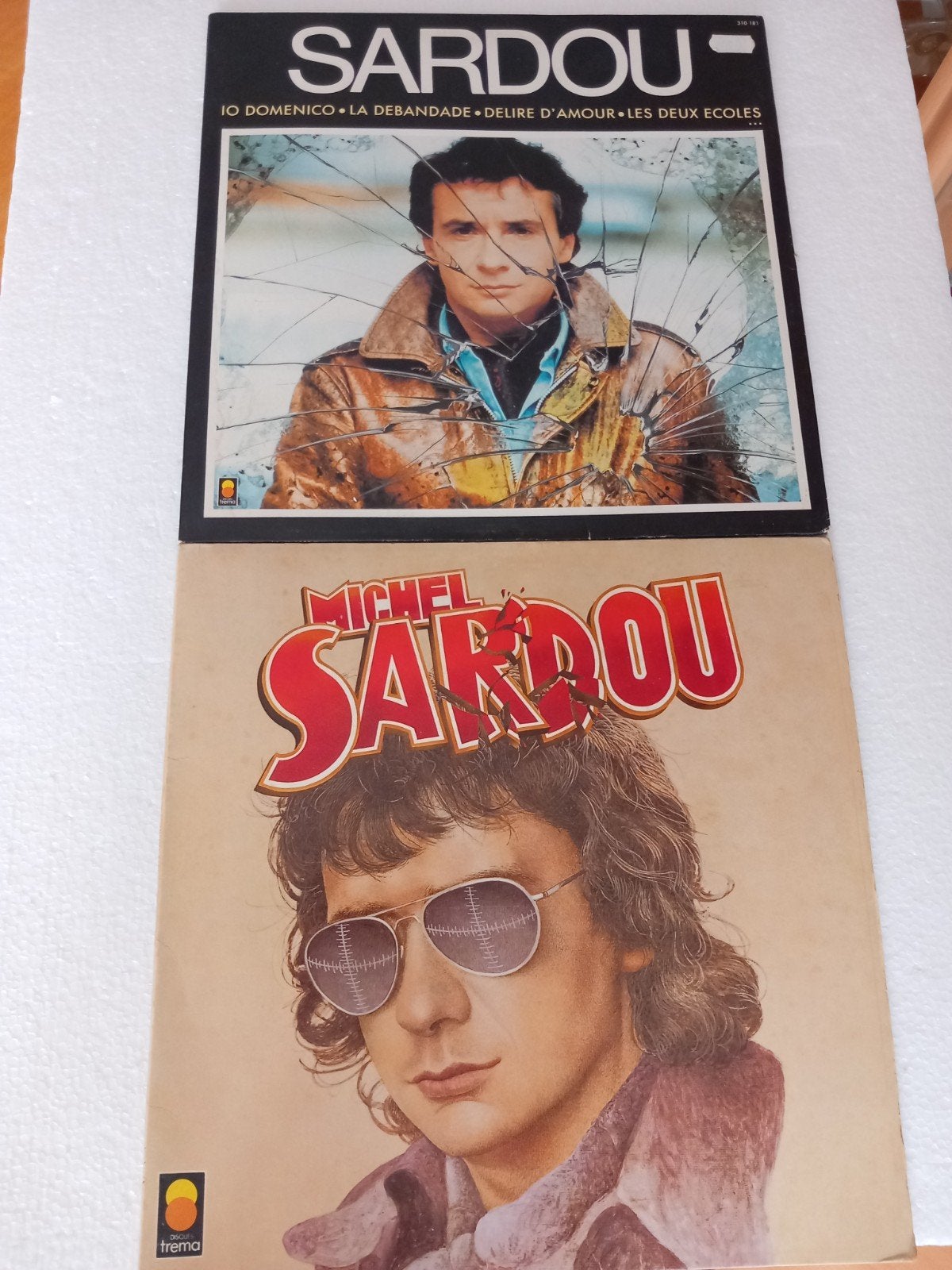 MICHEL SARDOU. VG+ 2 LP'S, Ophalen of Verzenden, LP
