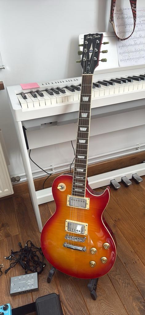 Harley Benton SC-450 Plus – excellente Les Paul style, Musique & Instruments, Enlèvement, Comme neuf