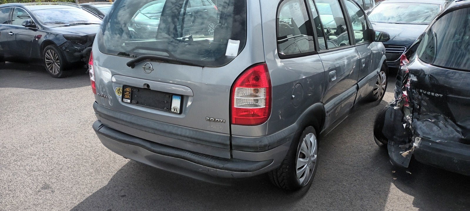 zafira a y20dth onderdelen, Ophalen
