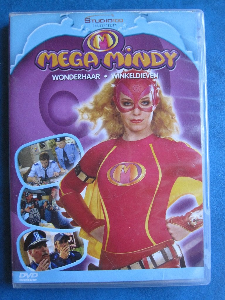 Mega Mindy - Wonderhaar - Winkeldieven, Cd's en Dvd's, Avontuur, Alle leeftijden, Tv-serie, Zo goed als nieuw