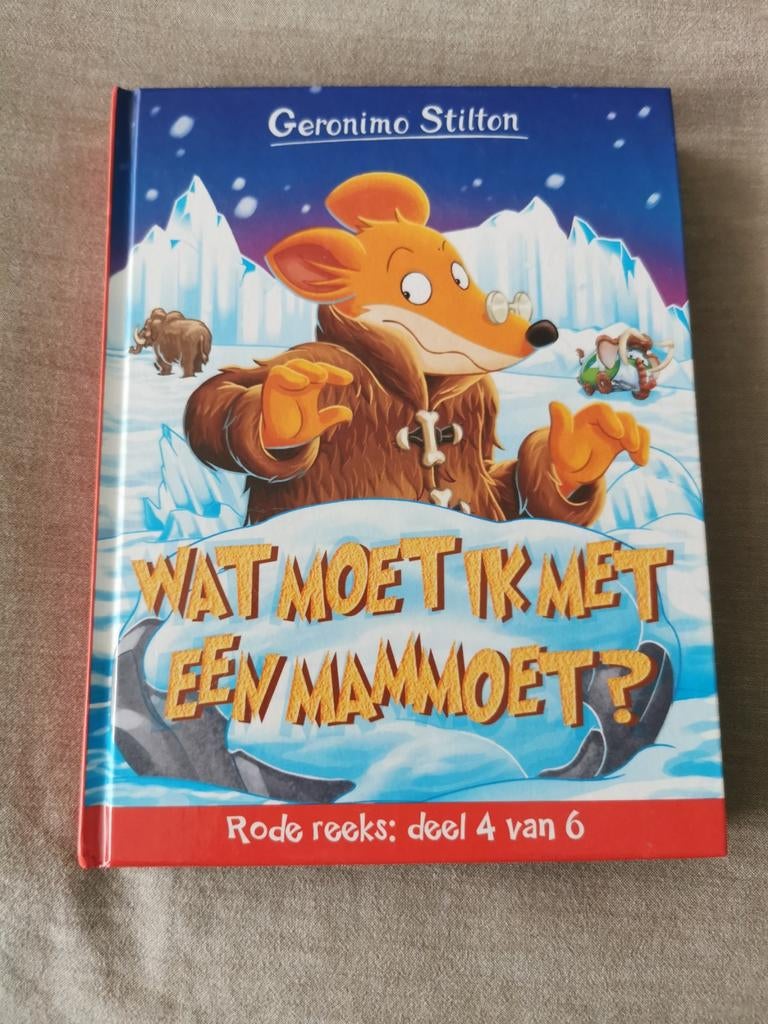 Geronimo Stilton rode reeks - wat moet ik met een mammoet, Ophalen