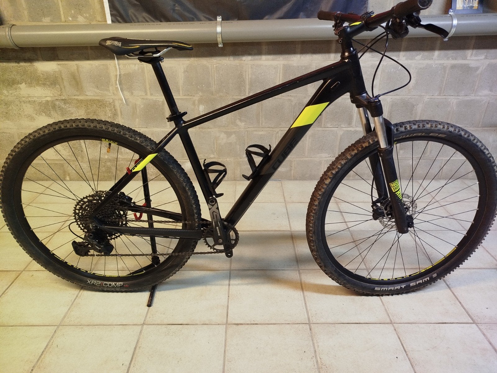 cube mtb 29er, Hardtail, Heren, Schijfrem, Ophalen