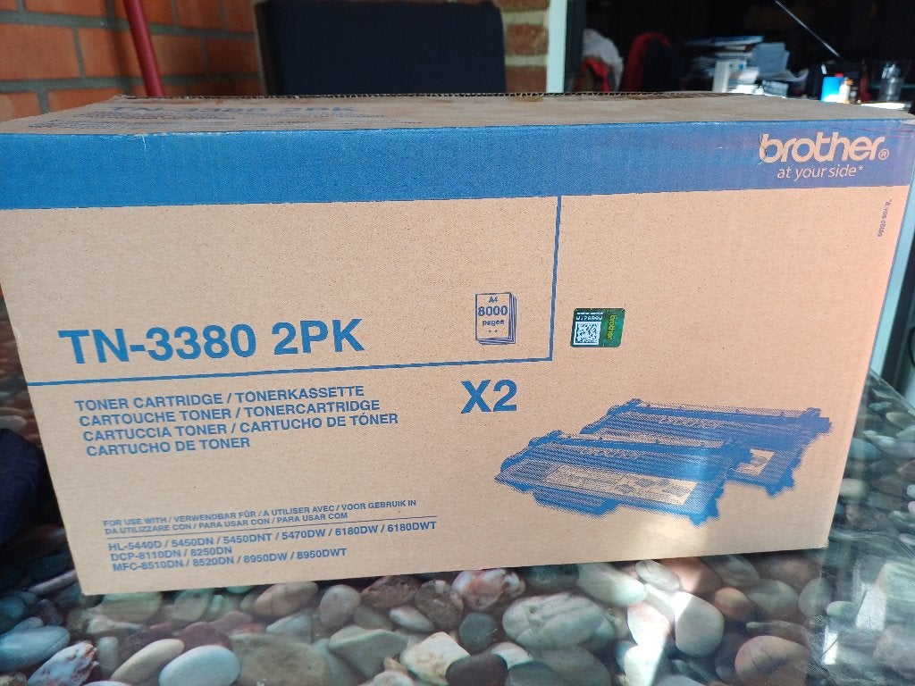 Brother toner TN-3380, Ophalen, Nieuw, Toner, Brother