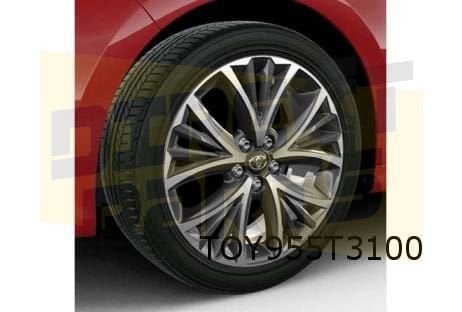 Toyota Yaris (9/20-) velg Aluminium 17'' antraciet gepolijst, Neuf, -, Véhicule de tourisme, -