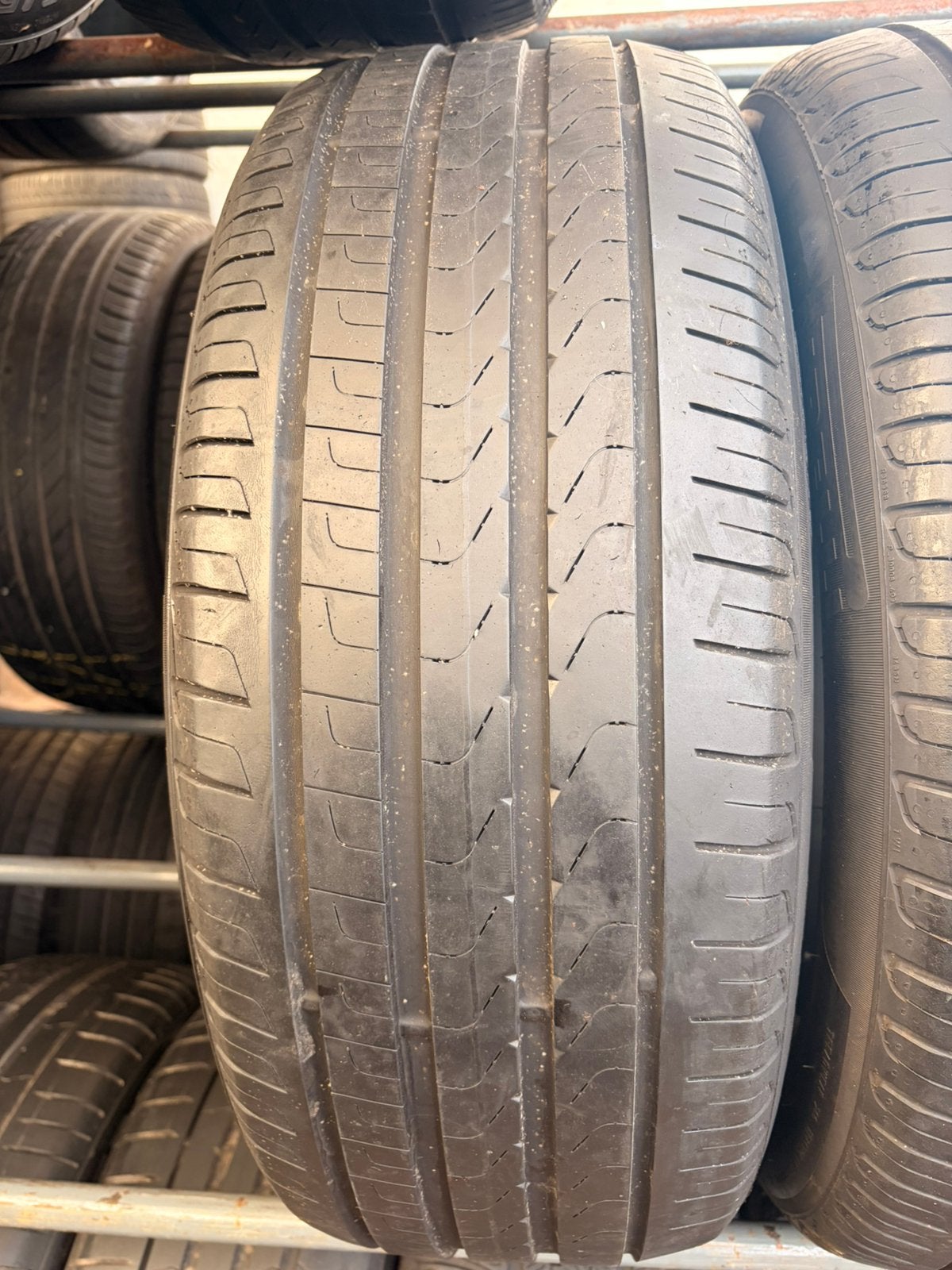 225 55r18 pirelli avec montage et équilibrage, Ophalen, Gebruikt