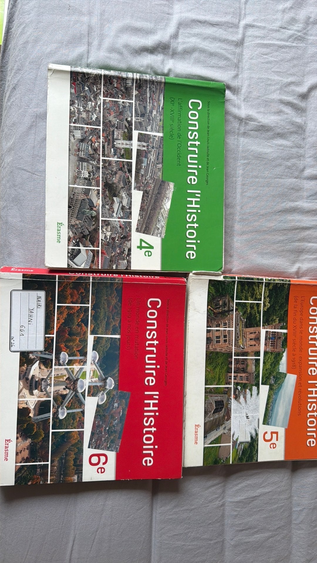 Lot livres construire l’histoire  4e 5e, Livres, Enlèvement, Utilisé, Histoire