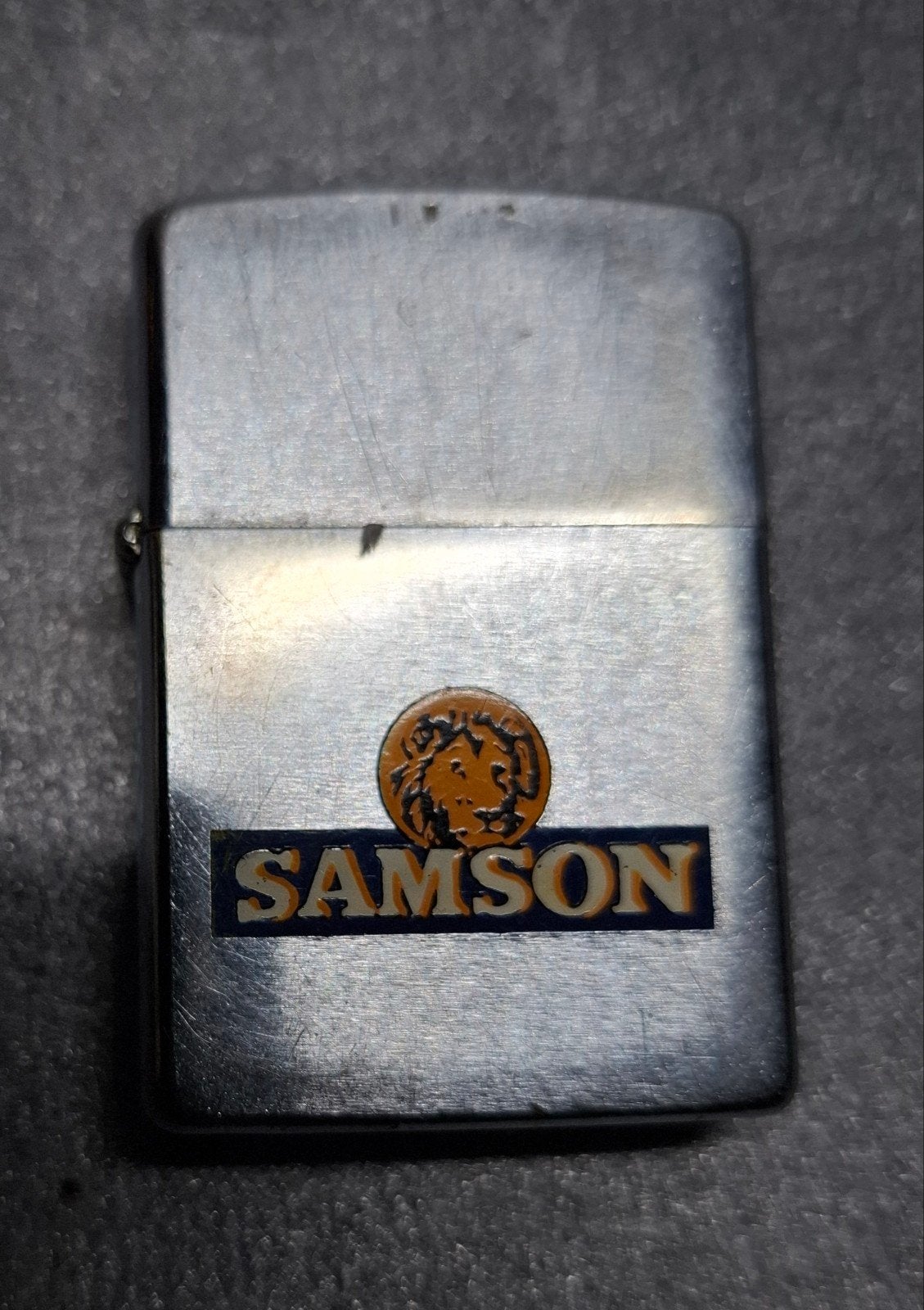 Vintage Zippo Aansteker Aansteker Samson K VI 115, Verzamelen, Ophalen of Verzenden, Gebruikt, Aansteker