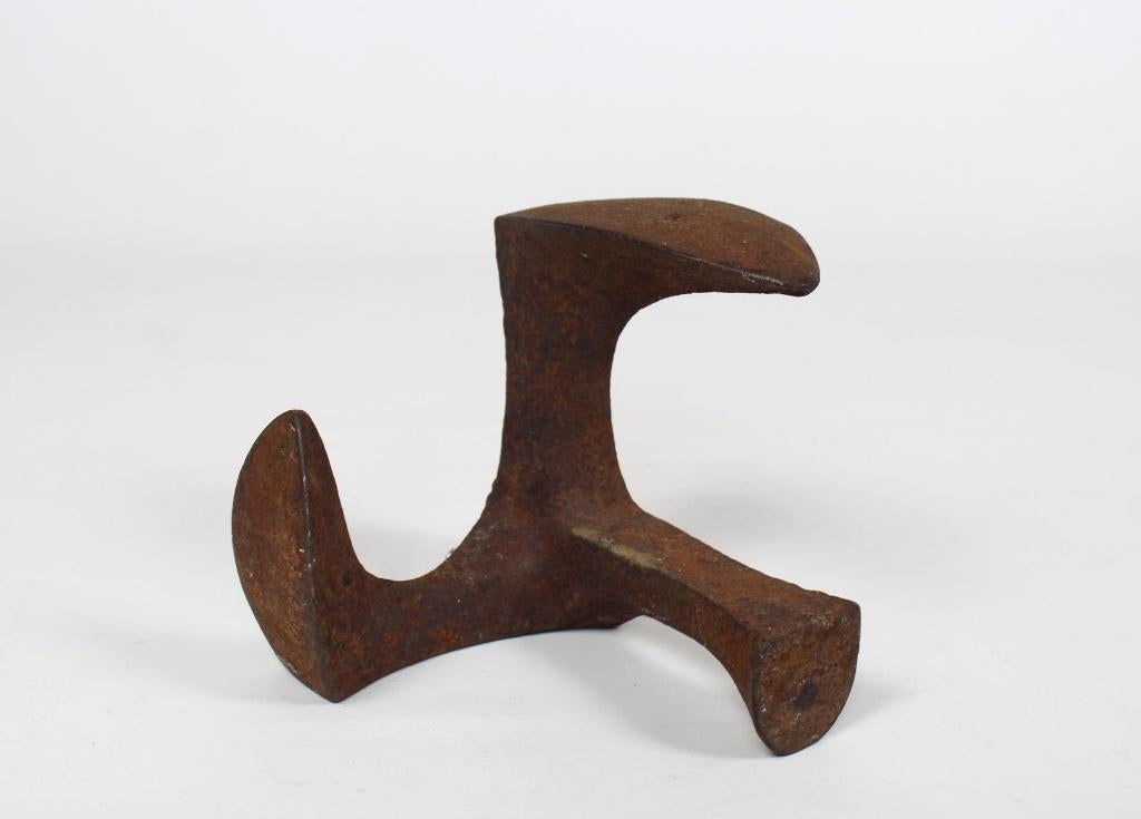 oude gietijzeren schoenmakersleest, Antiek en Kunst, Ophalen of Verzenden