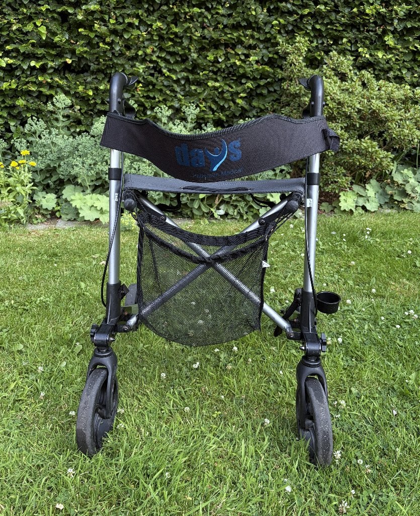 Opvouwbare rollator, Patterson Medical (Goed zorgwinkel), Diversen, Rollators, Ophalen, Opvouwbaar, Gebruikt