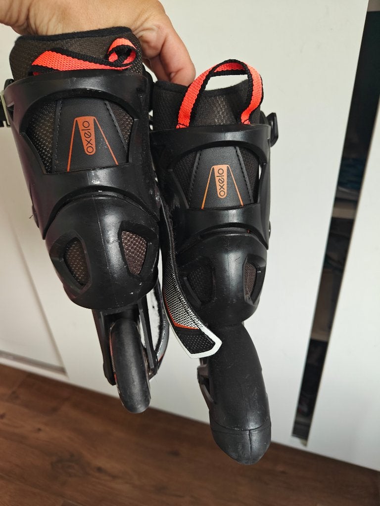 Inline skates maat 35 - 38, Ophalen, Zo goed als nieuw, Inline skates 4 wielen