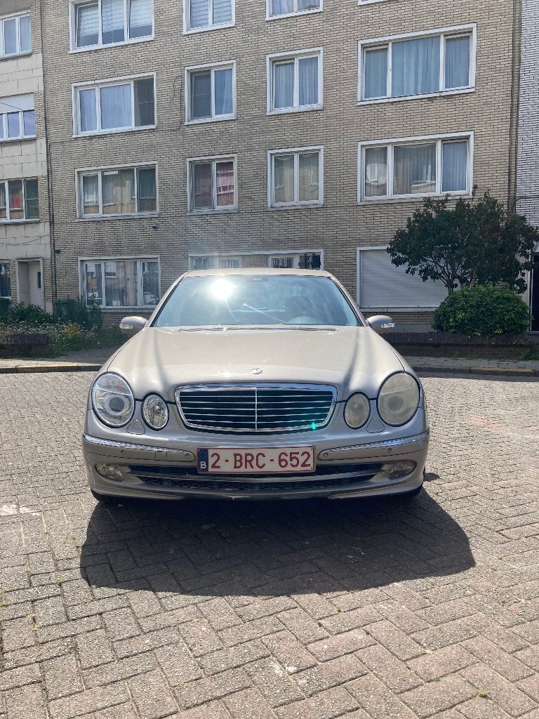 Mercedes E220, Auto's, Automaat, Leder, 5 deurs, Particulier