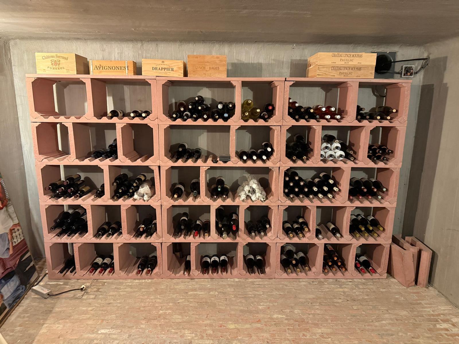 Wijnrek Eurocave Gardevin, Enlèvement, Comme neuf, 25 bouteilles ou plus