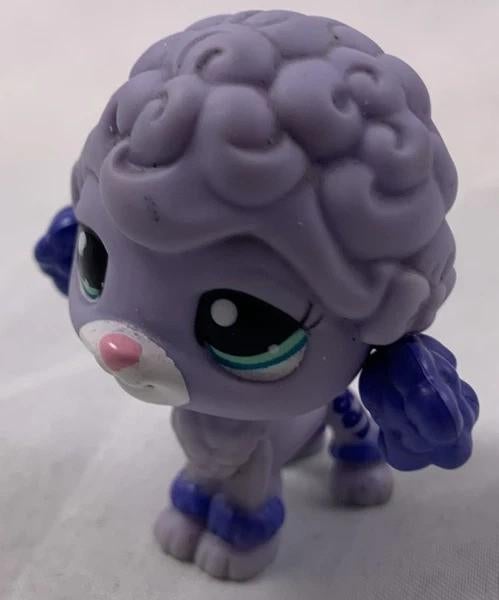 Hasbro LPS Littlest Pet Shop #2605 Paarse Poedel Exclusief, Verzamelen, Verzenden, Zo goed als nieuw