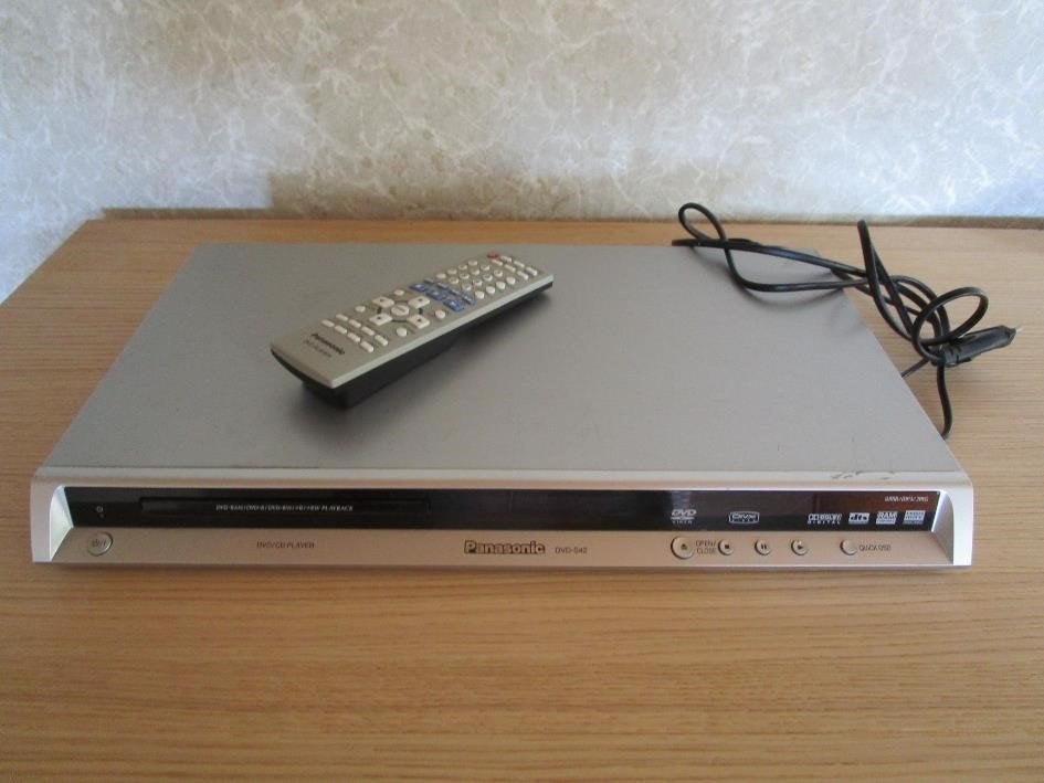 Lecteur DVD/CD Panasonic DVD-S42 (plateau défectueux), Enlèvement ou Envoi, Ne fonctionne pas, Lecteur DVD, Panasonic