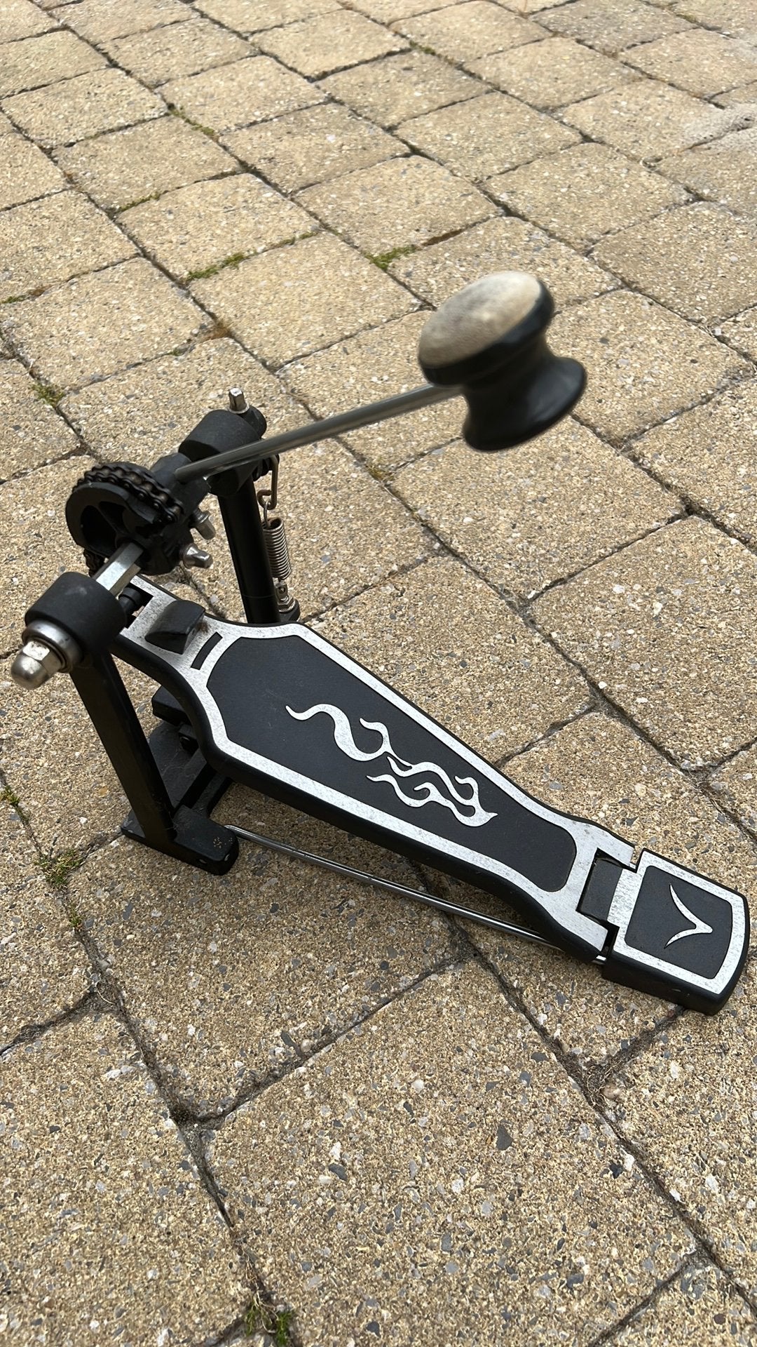 Basdrumpedaal, Muziek en Instrumenten, Drumstellen en Slagwerk, Ophalen of Verzenden, Gebruikt
