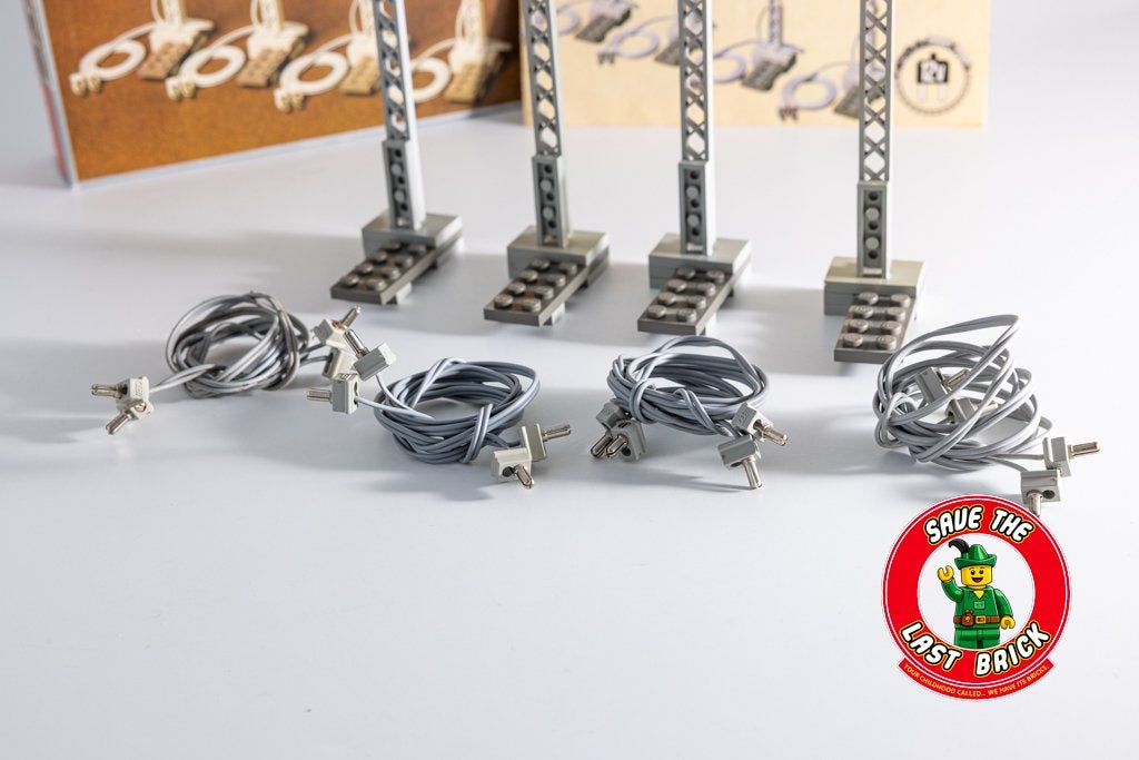 LEGO 7867 4 normes d'éclairage 12V - complet + boîte, Lego, Utilisé, Instructions incluses, Autres types