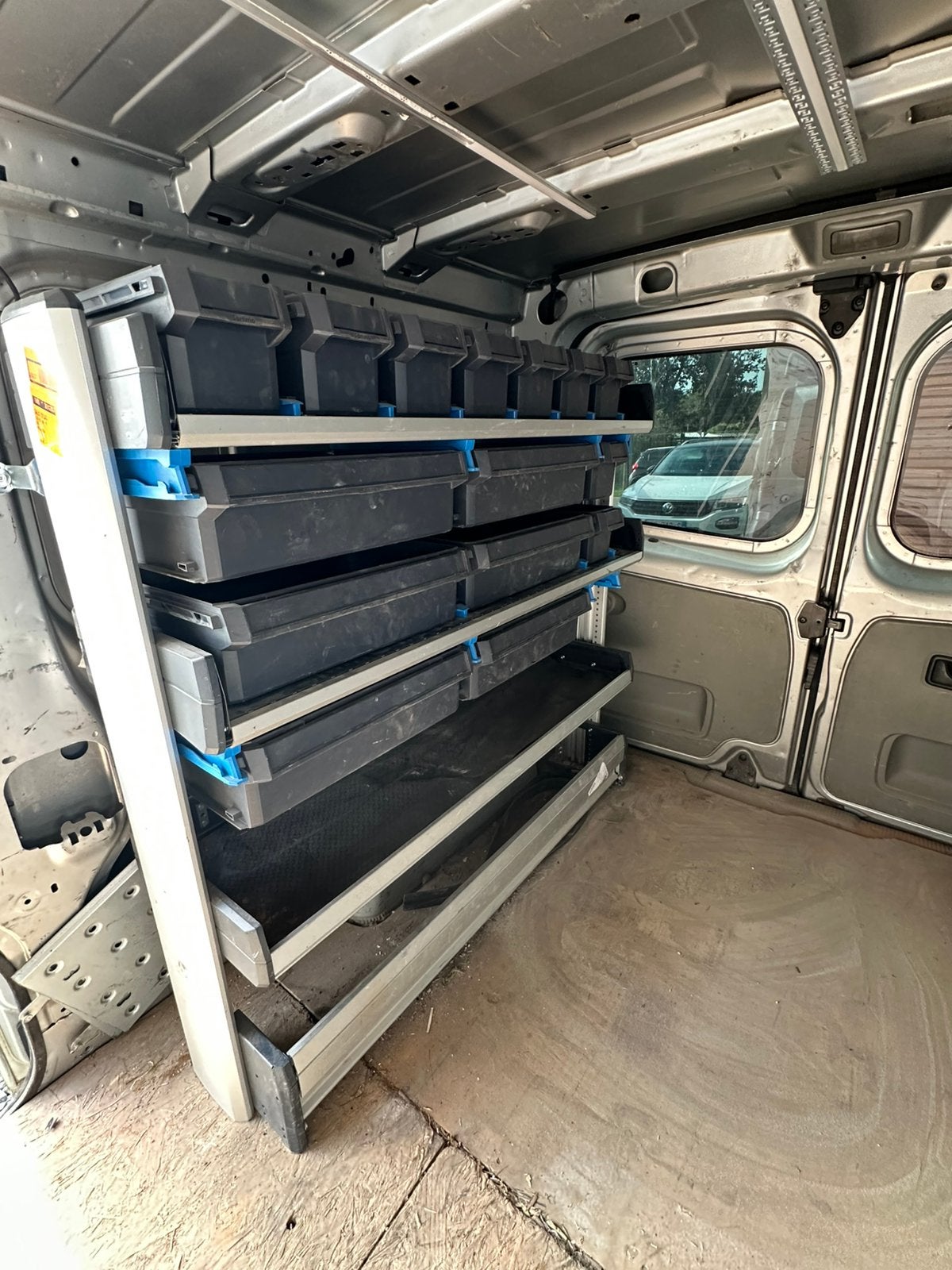 Sortimo bestelwagen inrichting!!, Auto diversen, Ophalen, Zo goed als nieuw