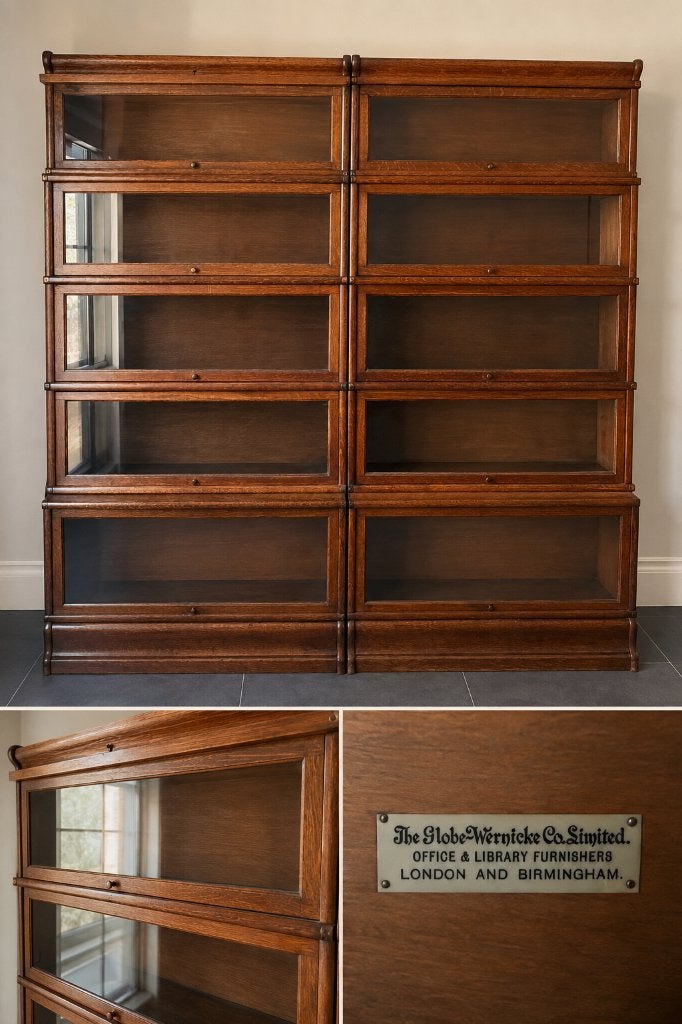 bibliothèque Globe-Wernicke authentique — 10 sections, Enlèvement