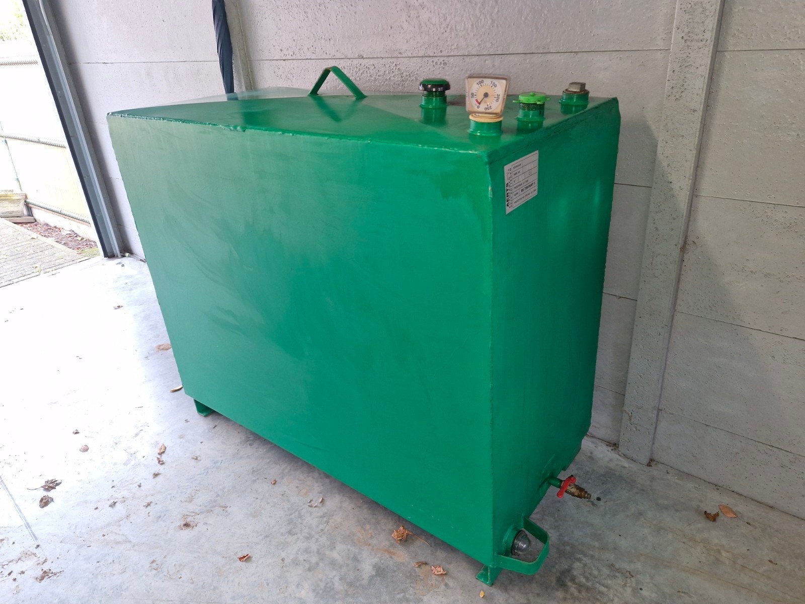 mazouttank dubbelwandige 1200l, Doe-het-zelf en Bouw, Ophalen