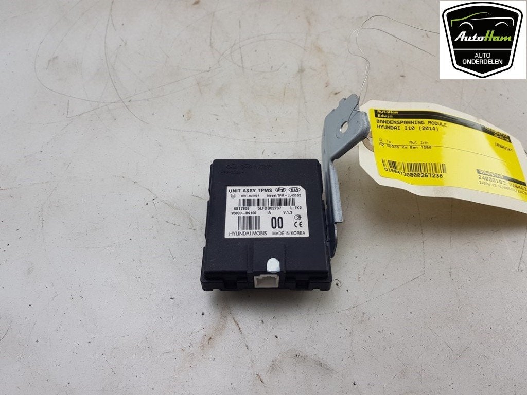 COMPUTER BANDENSPANNING Hyundai i10 (B5) (|95800B9100|), Hyundai Motor Deutschland GmbH, Gebruikt, Kaiserleipromenade 5
63067  Offenbach am Main, DE