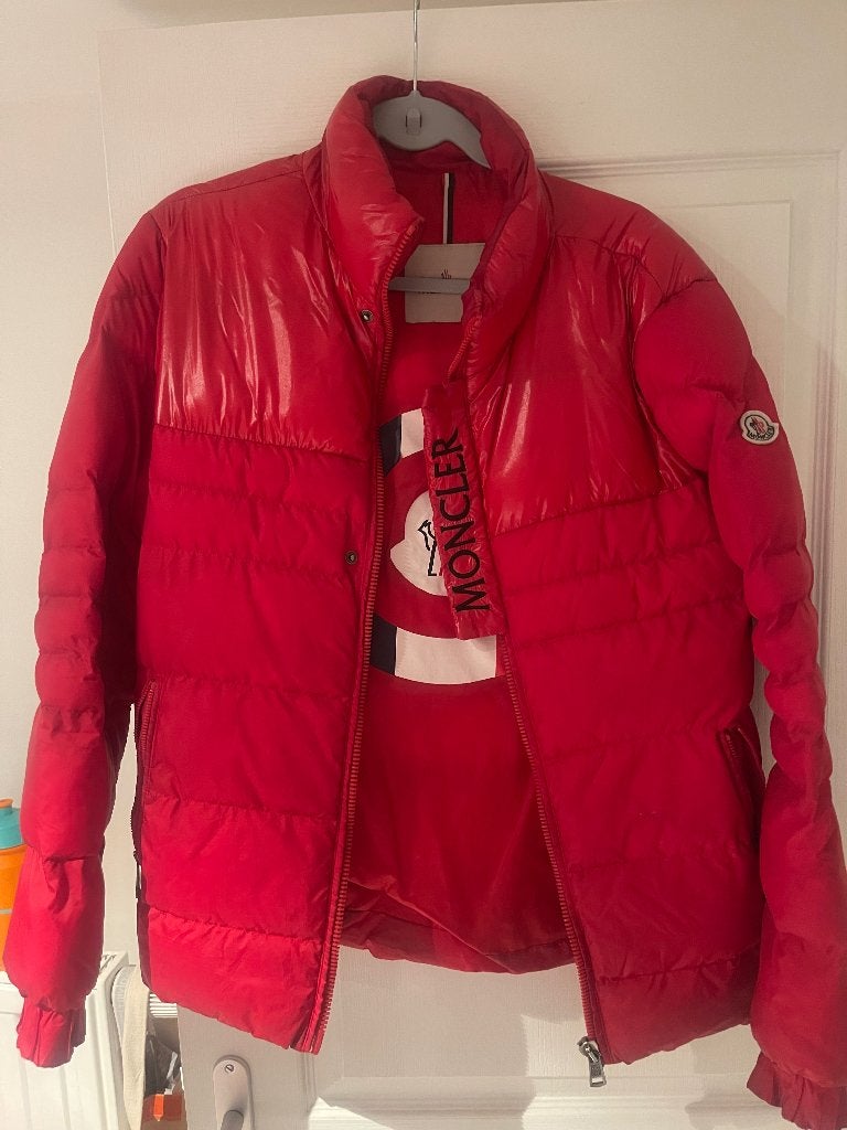 Doudoune homme, Enlèvement ou Envoi, Porté, Taille 48/50 (M), Rouge