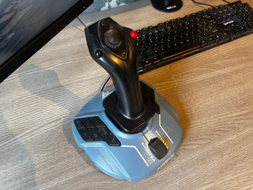 Thrustmaster TCA Sidestick X Airbus Edition, Computers en Software, Ophalen of Verzenden, Zo goed als nieuw, Thrustmaster