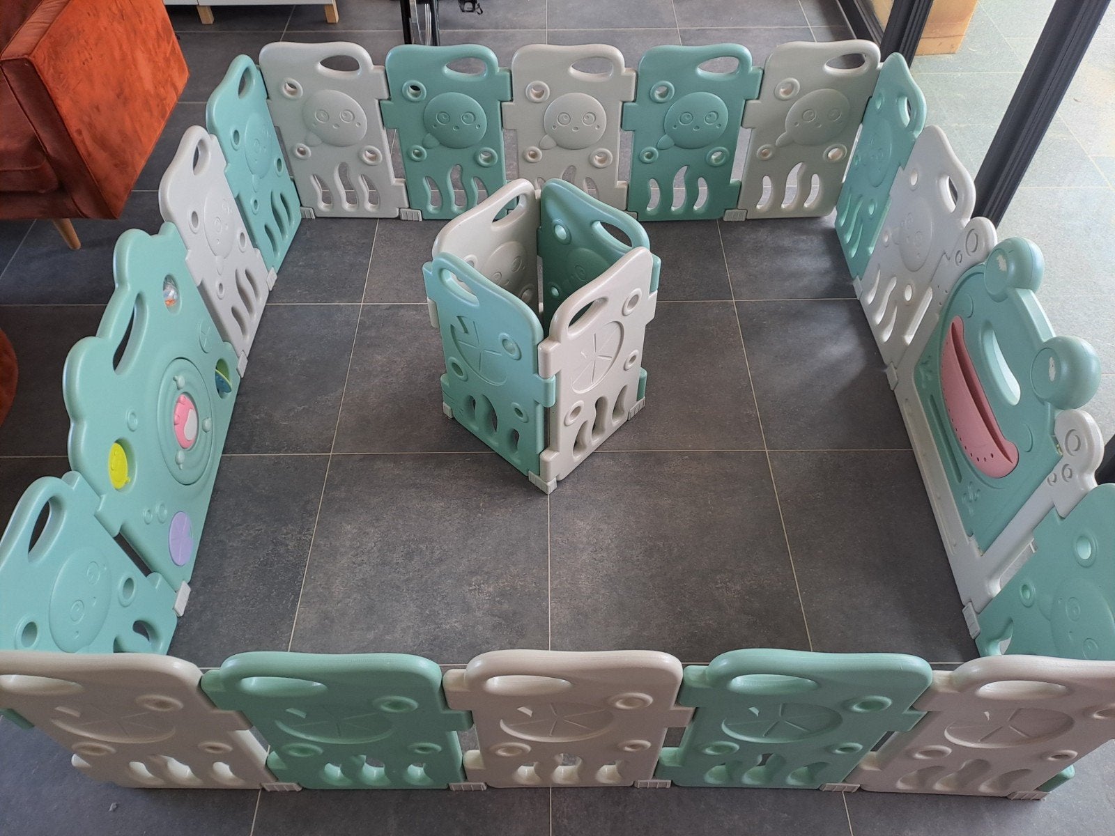 Grondpark / grondbox XL 1,5m op 3m, Kinderen en Baby's, Ophalen, Gebruikt