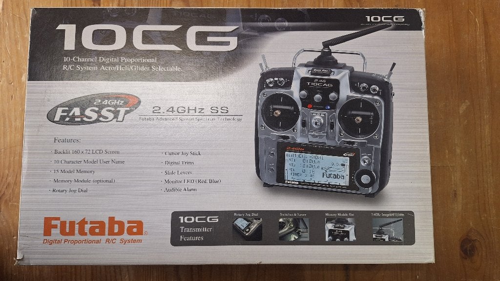 Futaba 10CG: RC Remote control 10ch, Hobby & Loisirs créatifs, Modélisme | Radiocommandé & Téléguidé | Hélicoptères & Quadricoptères