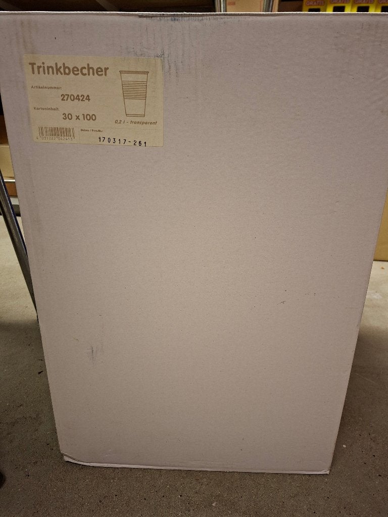 Plastic bekers, Huis en Inrichting, Ophalen, Nieuw, Overige materialen, Overige typen