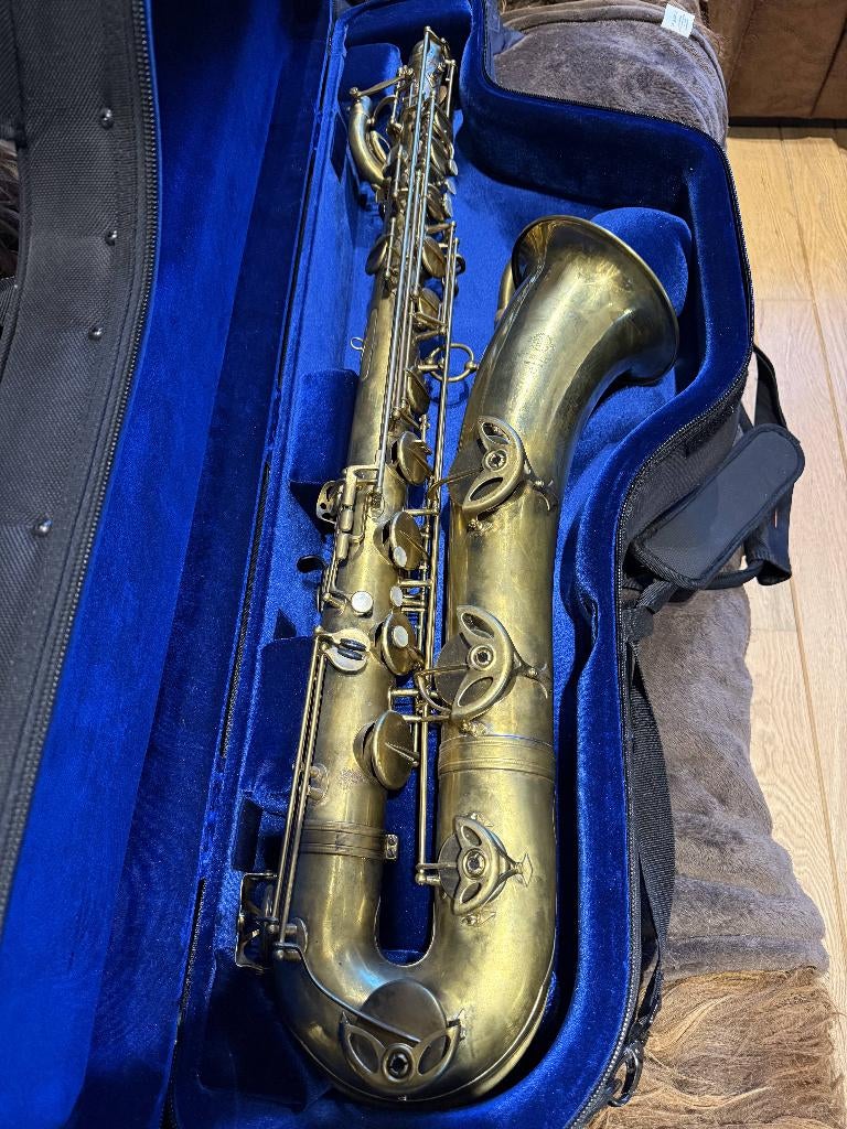 Saxophone Selmer Mark VI déverni baryton, Musique & Instruments, Instruments à vent | Saxophones, Utilisé, Bariton, Avec valise